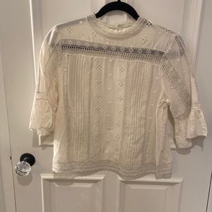 Ulla Johnson Lace Blouse